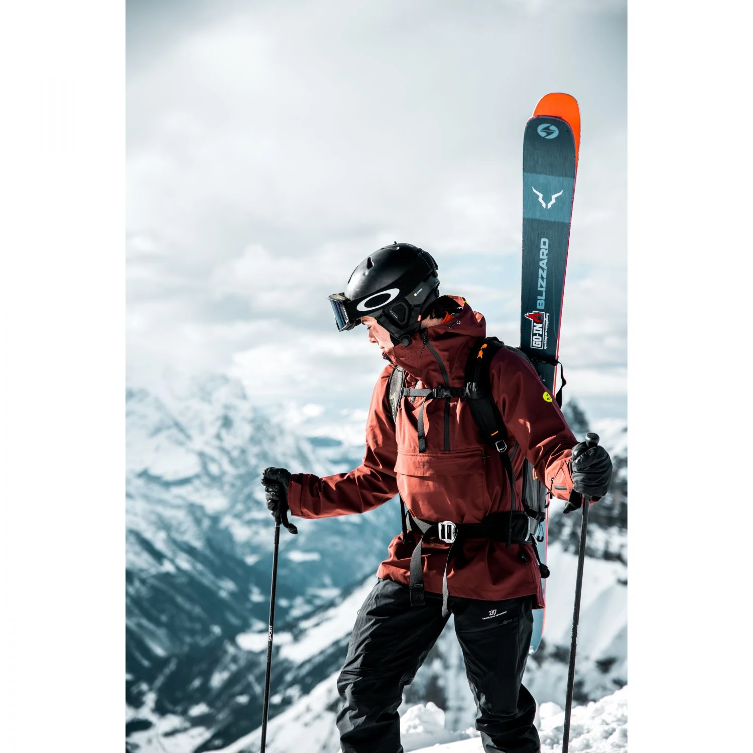 2117 Of Sweden 3L Laxne, Anorak, Herre, Bordeaux 5 2117 Of Sweden 3L Laxne, Anorak, Herre, Bordeaux - Billede 3