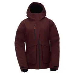 2117 Of Sweden Malmen, Skijakke, Dame, Bordeaux