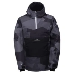 2117 Of Sweden Myre, Anorak, Herre, Sort Camo