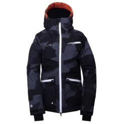 2117 Of Sweden Nyhem, Skijakke, Dame, Sort Camo