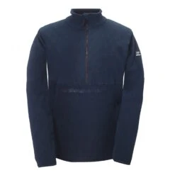 2117 Of Sweden Trollebo, Fleecetrøje, Herre, Blå