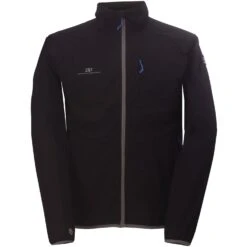 2117 Of Sweden Vassbacken, Softshelljakke, Herre, Sort