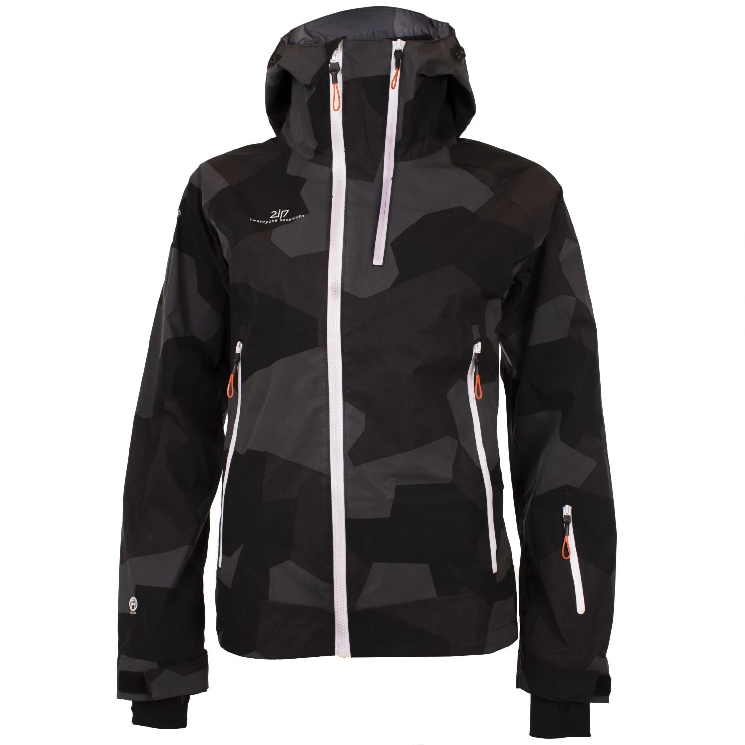 2117 Of Sweden Vika, Skaljakke, Dame, Sort Camo 3 2117 Of Sweden Vika, Skaljakke, Dame, Sort Camo