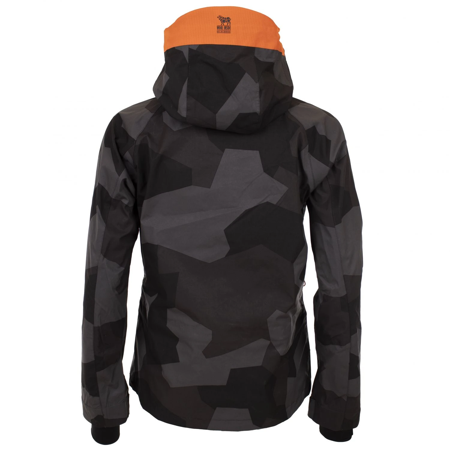 2117 Of Sweden Vika, Skaljakke, Dame, Sort Camo 5 2117 Of Sweden Vika, Skaljakke, Dame, Sort Camo - Billede 3