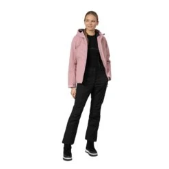4F Maja, Skijakke, Dame, Pink -Skiudstyr 4f maja skijakke dame pink 279507 22220
