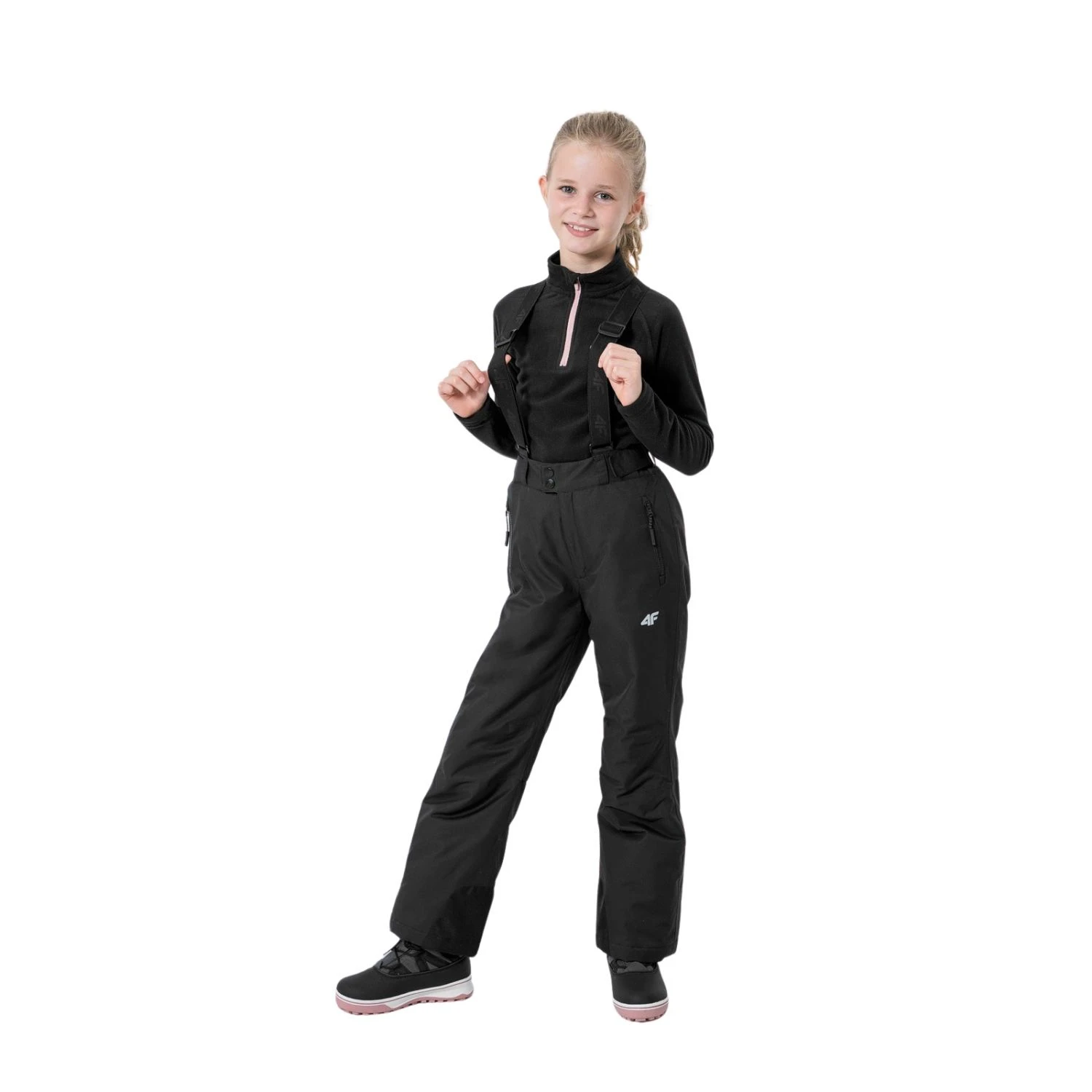 4F Merle, Skibukser, Junior, Sort 5 4F Merle, Skibukser, Junior, Sort - Billede 3