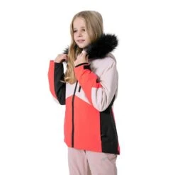 4F Nora, Skijakke, Junior, Lyserød -Skiudstyr 4f nora skijakke junior lyserad 279640 22231
