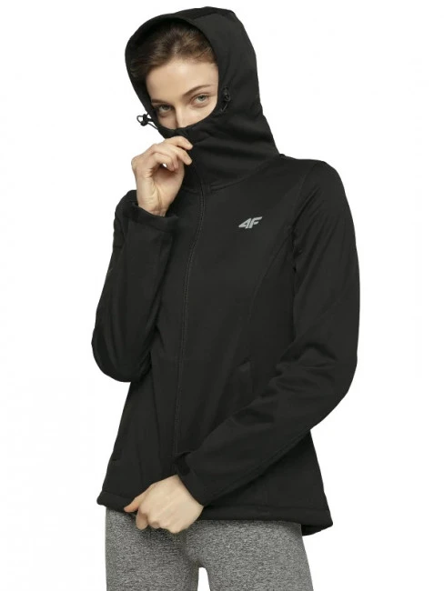 4F Rose, Softshell Jakke, Dame, Sort 5 4F Rose, Softshell Jakke, Dame, Sort - Billede 3