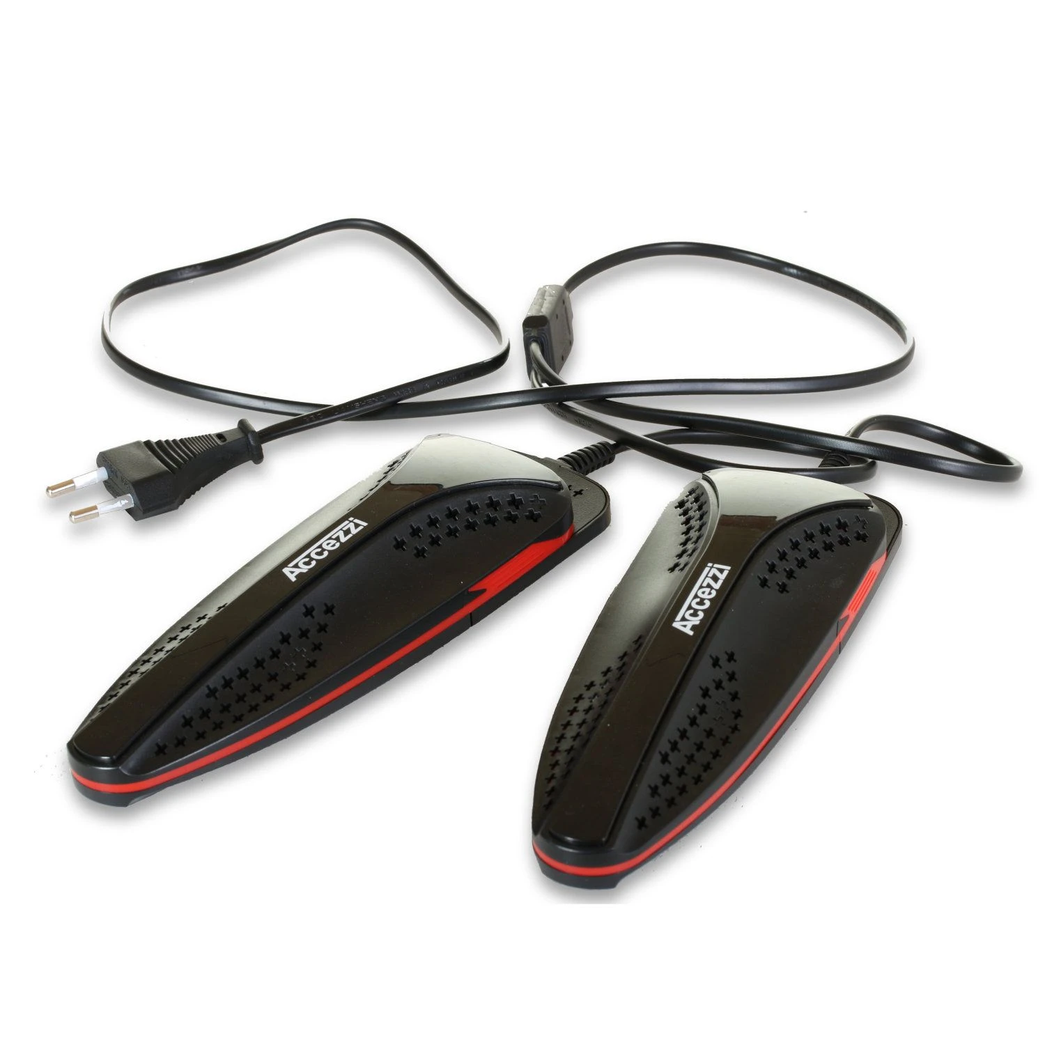 Accezzi Sko- Og Støvlevarmer, Sort/rød 3 Accezzi Sko- Og Støvlevarmer, Sort/rød