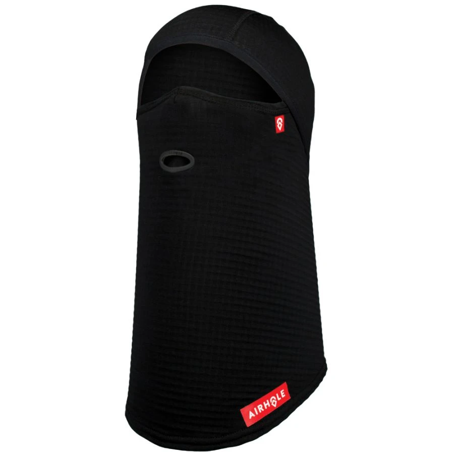 Airhole Balaclava Full Hinge Waffleknit, Sort 3 Airhole Balaclava Full Hinge Waffleknit, Sort