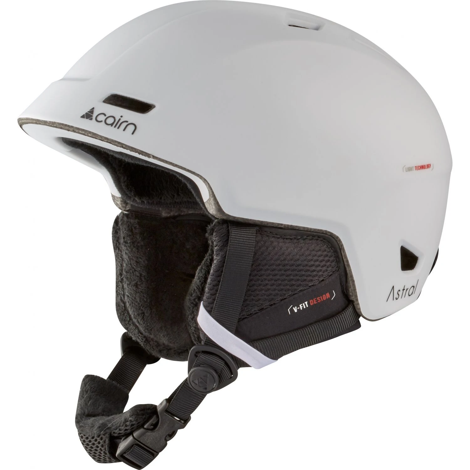 Cairn Astral, Skihjelm, Junior, Mat Hvid 3 Cairn Astral, Skihjelm, Junior, Mat Hvid