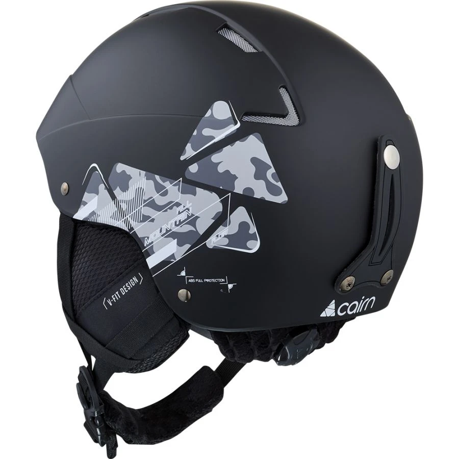 Cairn Flow, Skihjelm, Mat Sort Camo 4 Cairn Flow, Skihjelm, Mat Sort Camo - Billede 2