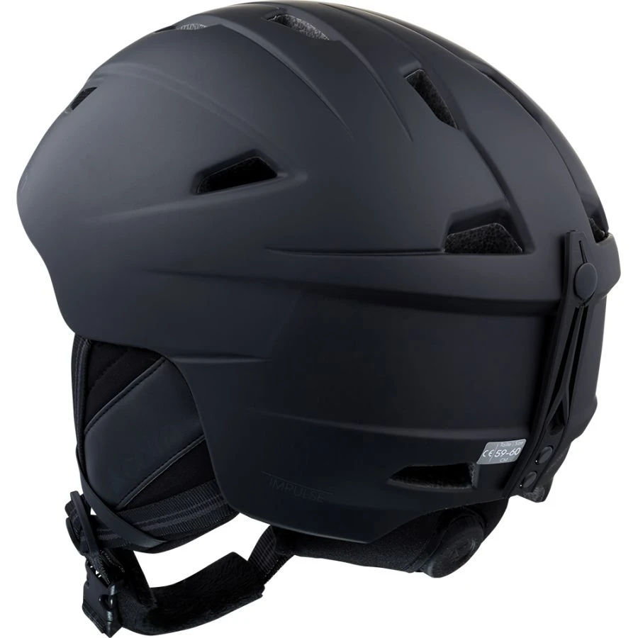Cairn Impulse, Skihjelm, Mat Sort 4 Cairn Impulse, Skihjelm, Mat Sort - Billede 2