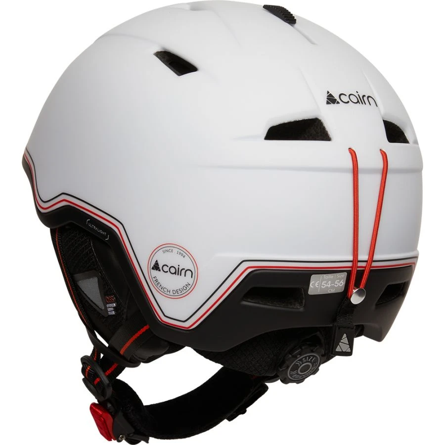 Cairn Infiniti, Skihjelm, Mat Hvid 4 Cairn Infiniti, Skihjelm, Mat Hvid - Billede 2