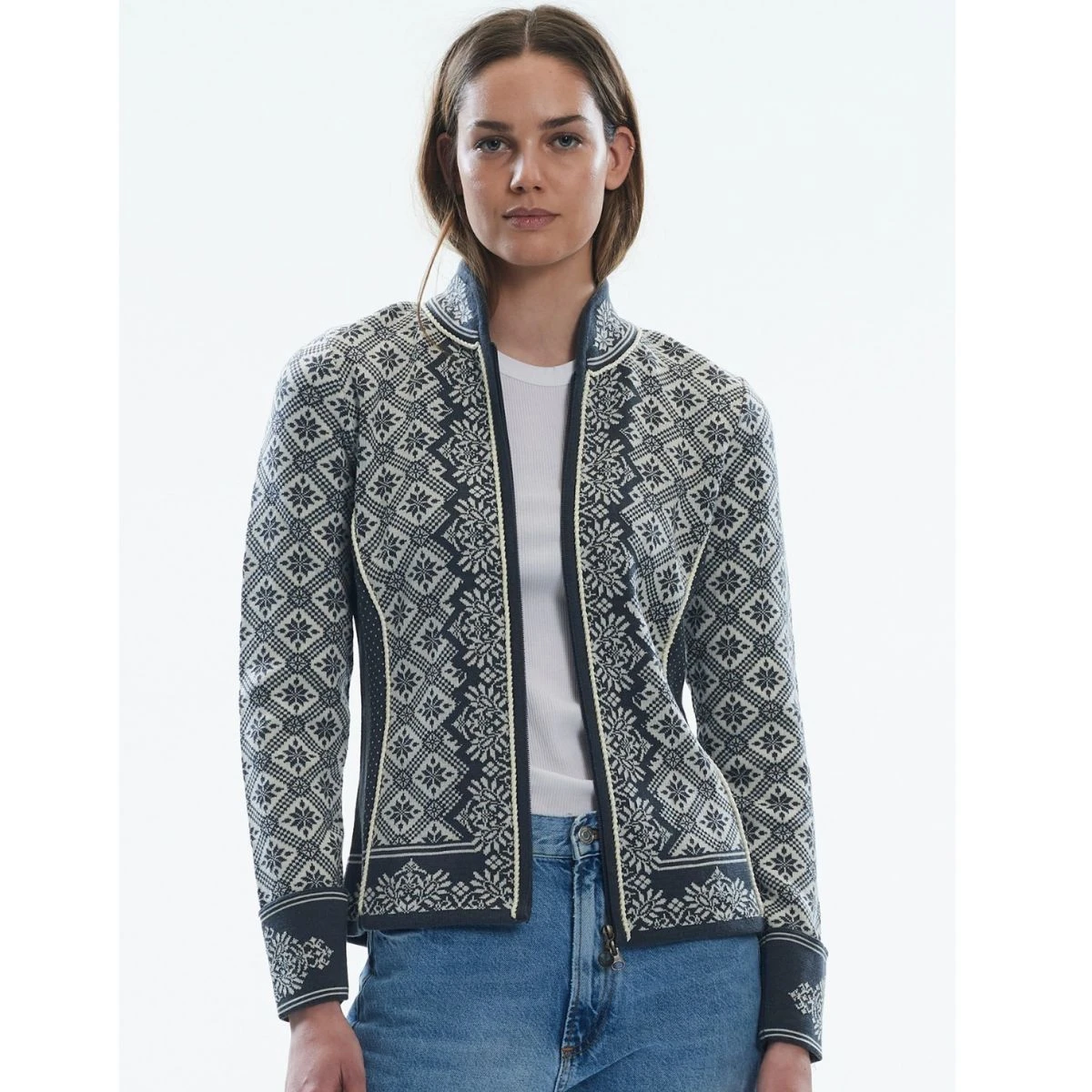 Dale Of Norway Christiania, Jakke, Dame, Grå 5 Dale Of Norway Christiania, Jakke, Dame, Grå - Billede 3