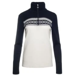 Dale Of Norway Dalestølen, Sweater, Dame, Mørkeblå/hvid