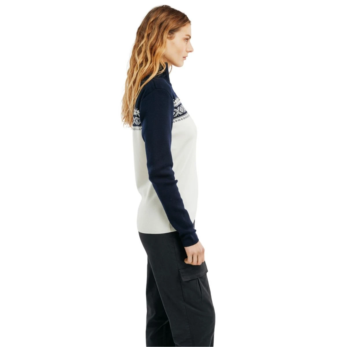 Dale Of Norway Dalestølen, Sweater, Dame, Mørkeblå/hvid 4 Dale Of Norway Dalestølen, Sweater, Dame, Mørkeblå/hvid - Billede 2