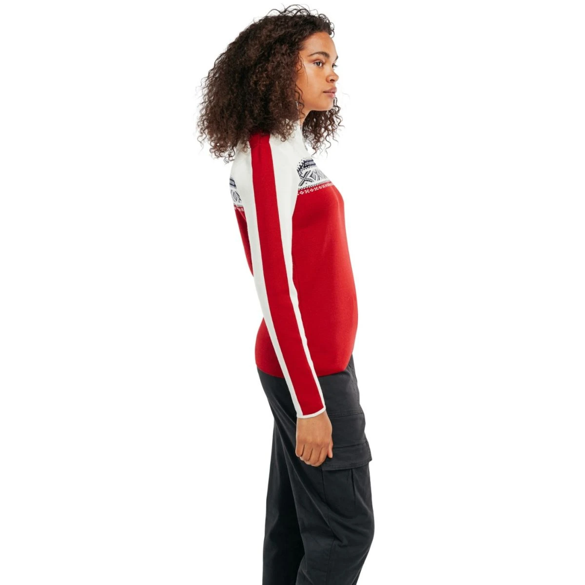 Dale Of Norway Dystingen, Sweater, Dame, Rød 5 Dale Of Norway Dystingen, Sweater, Dame, Rød - Billede 3