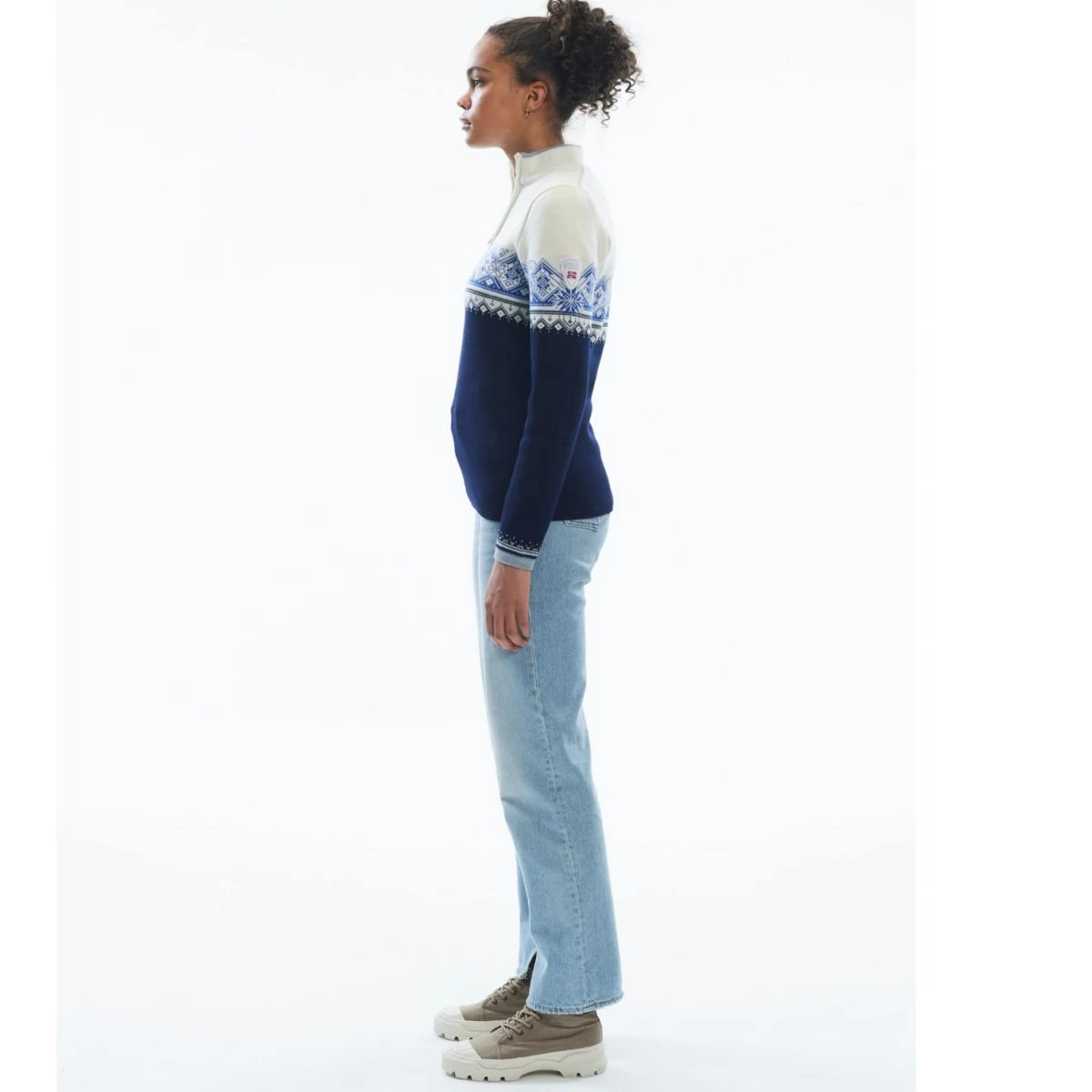 Dale Of Norway Moritz, Sweater, Dame, Mørkeblå 5 Dale Of Norway Moritz, Sweater, Dame, Mørkeblå - Billede 3