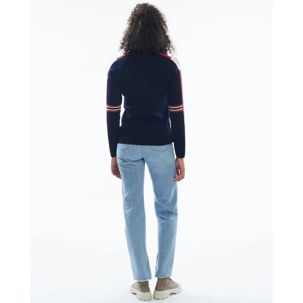 Dale Of Norway OL Spirit, Sweater, Dame, Navy 4 Dale Of Norway OL Spirit, Sweater, Dame, Navy - Billede 2