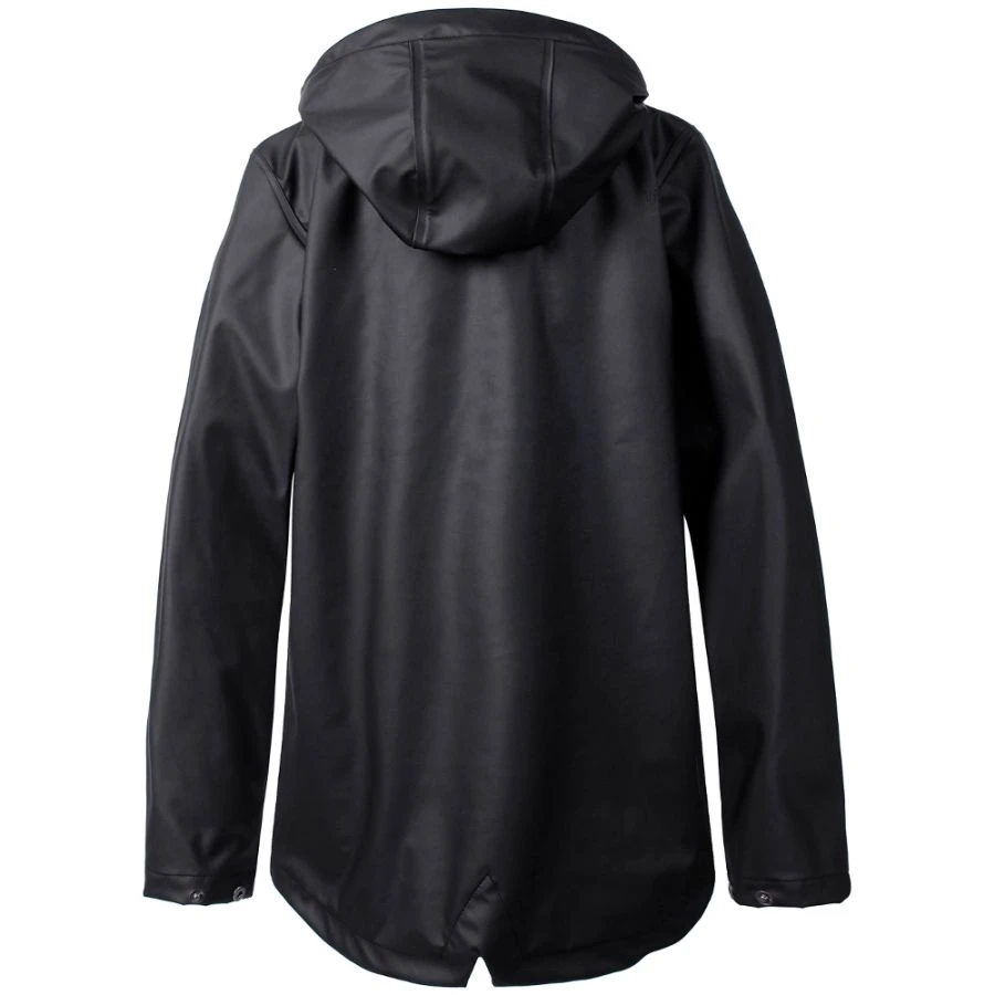 Didriksons Tia Galon, Regnjakke, Sort 4 Didriksons Tia Galon, Regnjakke, Sort - Billede 2