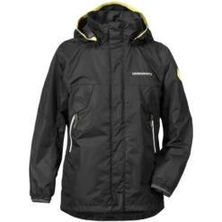 Didriksons Vivid Boy's Jacket, Junior, Sort