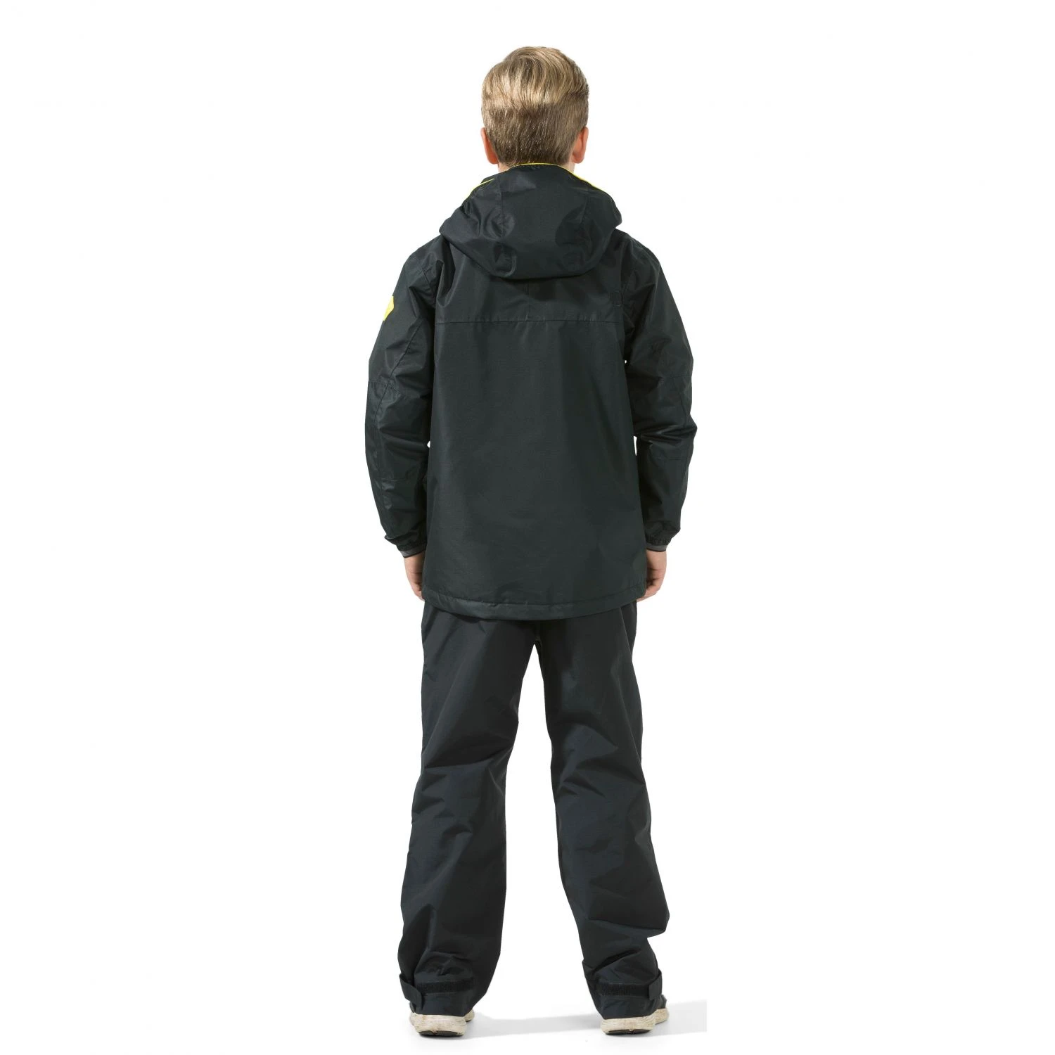 Didriksons Vivid Boy's Jacket, Junior, Sort 5 Didriksons Vivid Boy's Jacket, Junior, Sort - Billede 3