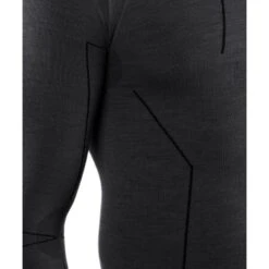 Falke Wool-Tech LS, Herre, Sort 8 Falke Wool-Tech LS, Herre, Sort -Skiudstyr falke long sleeved shirt wool tech herre sort 211019 13080