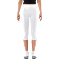 Falke Maximum Warm 3/4 Tights, Dame, Hvid