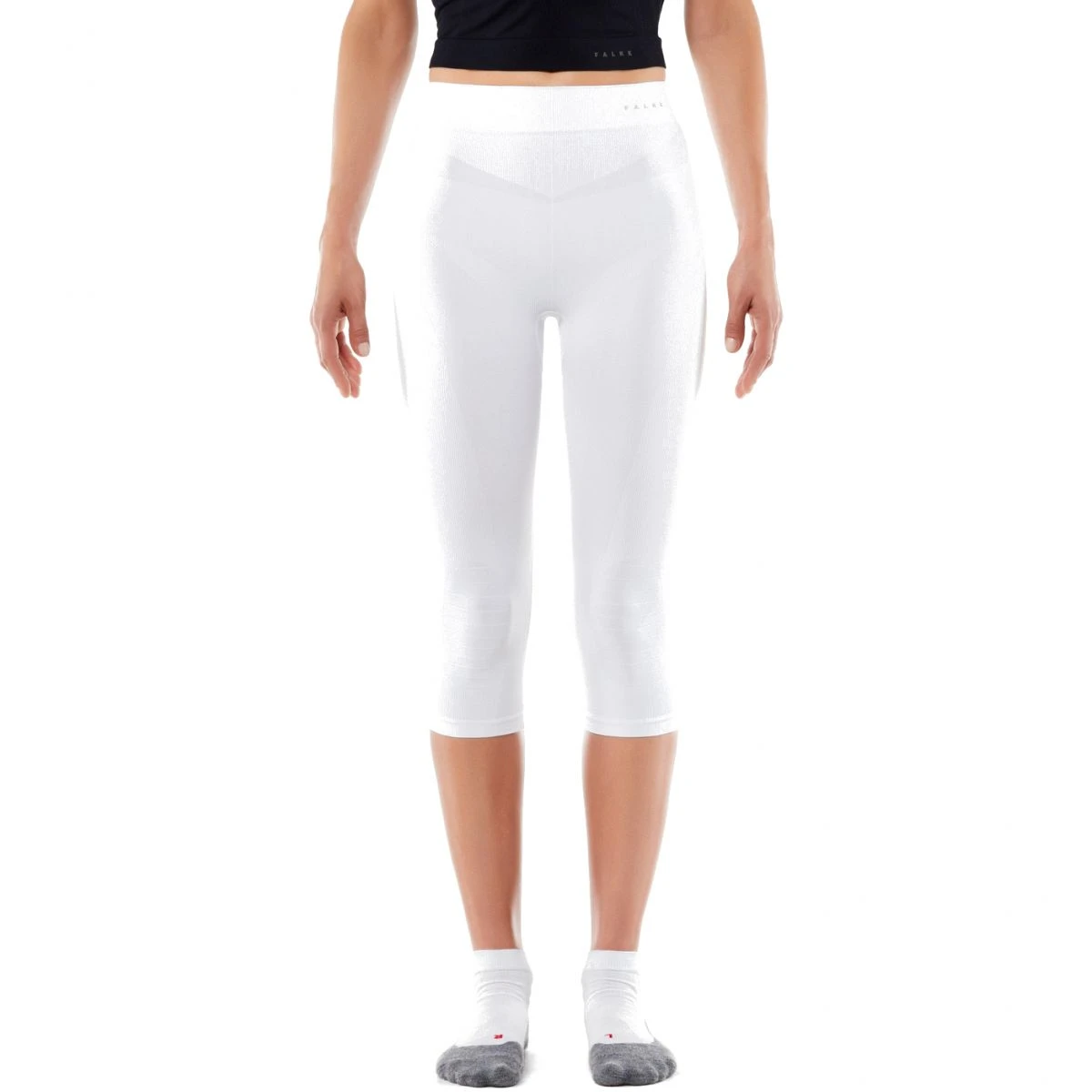 Falke Maximum Warm 3/4 Tights, Dame, Hvid 3 Falke Maximum Warm 3/4 Tights, Dame, Hvid