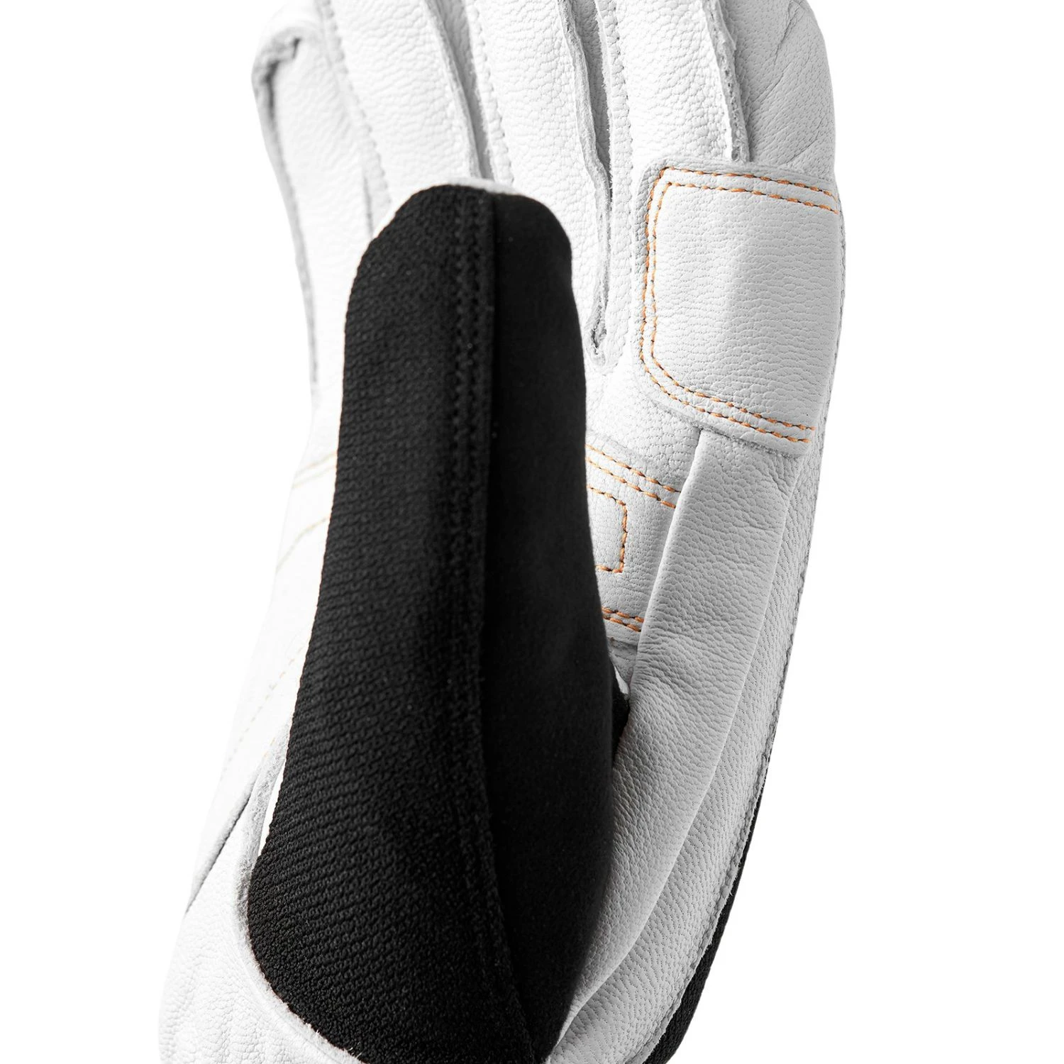 Hestra Army Leather Gore-tex Skihandsker, Sort/hvid 7 Hestra Army Leather Gore-tex Skihandsker, Sort/hvid - Billede 5