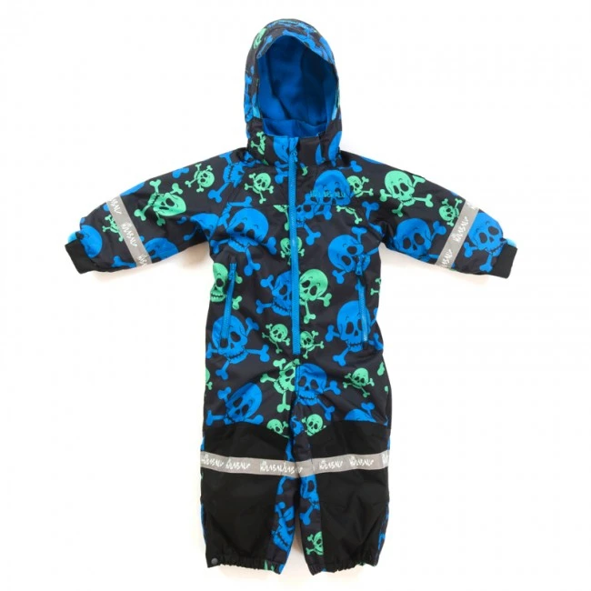 Hulabalu Skulls Flyverdragt, Sort 3 Hulabalu Skulls Flyverdragt, Sort