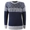 Kama Frida Merino Sweater, Dame, Blå 1 Kama Frida Merino Sweater, Dame, Blå -Skiudstyr kama frida merino sweater dame bla 235218 19083