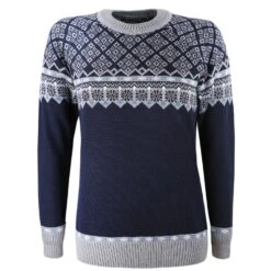 Kama Frida Merino Sweater, Dame, Blå