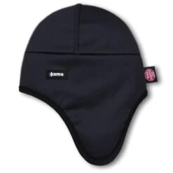 Kama Hue Med øreklapper, Sort