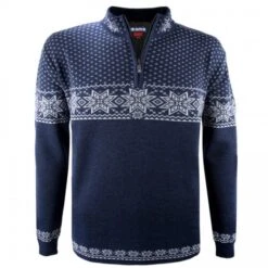Kama Thor Merino Sweater, Herre, Navy