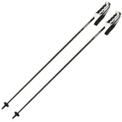Komperdell Provolution Carbon Skistav, Sort