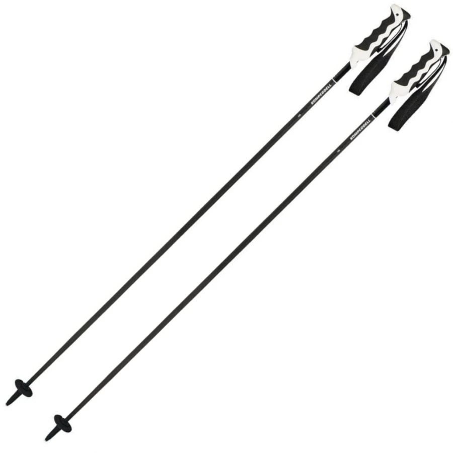 Komperdell Provolution Carbon Skistav, Sort 3 Komperdell Provolution Carbon Skistav, Sort