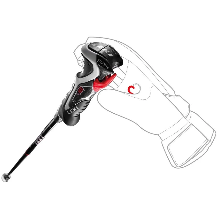 Leki Carbon 14 3D, Skistave 5 Leki Carbon 14 3D, Skistave - Billede 3