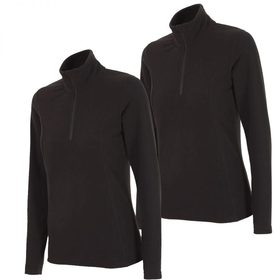 Outhorn Midela 1/4 Zip Fleecepulli, Dame, Sort, 2-pak 3 Outhorn Midela 1/4 Zip Fleecepulli, Dame, Sort, 2-pak