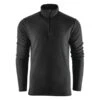 Outhorn Mideli 1/4 Zip Fleecepulli, Børn/junior, Sort -Skiudstyr outhorn mideli fleecepulli boern sort 173281 15829