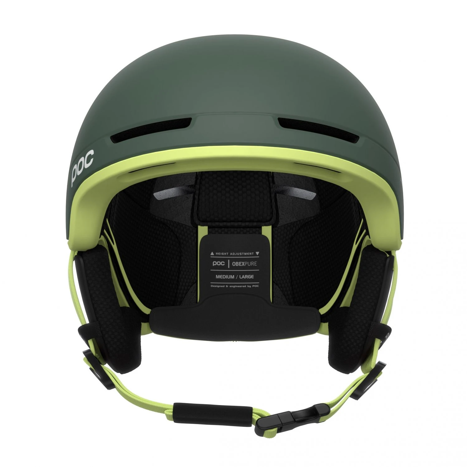 POC Obex Pure, Skihjelm, Epidote Green Matt 4 POC Obex Pure, Skihjelm, Epidote Green Matt - Billede 2