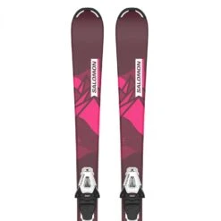 Salomon LUX Jr S + C5 GW 11 Salomon LUX Jr S + C5 GW -Skiudstyr salomon lux jr s c5 gw 284393 21283