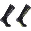 Salomon S/Access Skistrømper, 2-pak, Sort/gul 1 Salomon S/Access Skistrømper, 2-pak, Sort/gul -Skiudstyr salomon saccess skistramper 2 pak sortgul 296174 21311