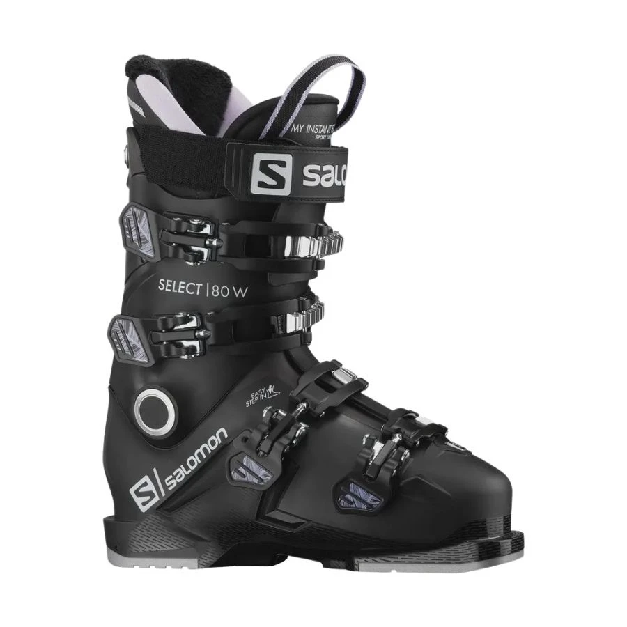 Salomon Select 80 W, Skistøvler, Dame, Sort/lilla 3 Salomon Select 80 W, Skistøvler, Dame, Sort/lilla