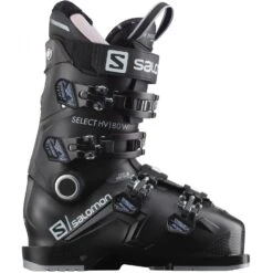 Salomon Select HV 80 W, Skistøvler, Dame, Sort/lilla