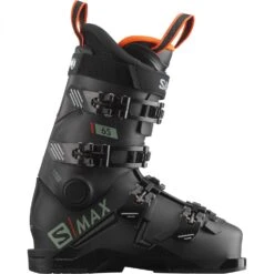 Salomon S/Max 65, Skistøvler, Junior, Sort/orange