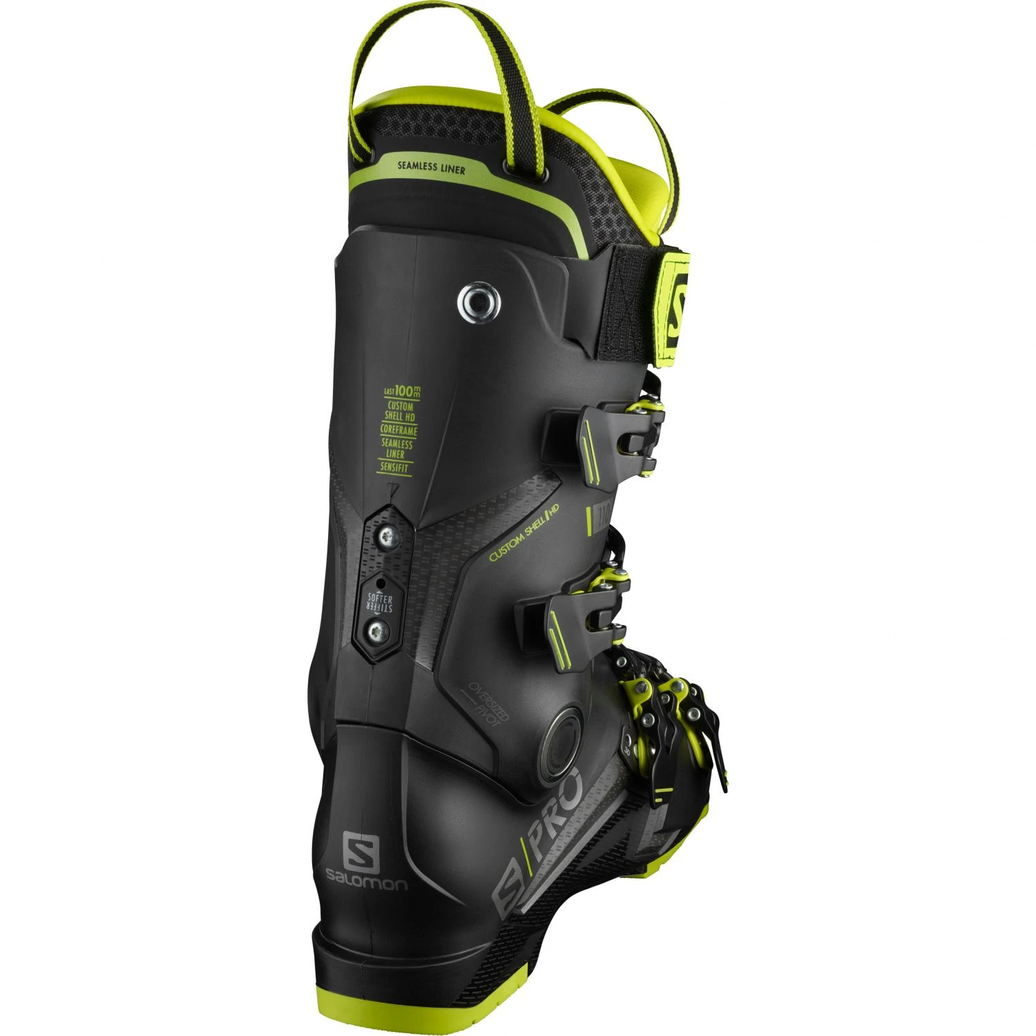 Salomon S/PRO 110 GW, Skistøvler, Herre, Sort 4 Salomon S/PRO 110 GW, Skistøvler, Herre, Sort - Billede 2
