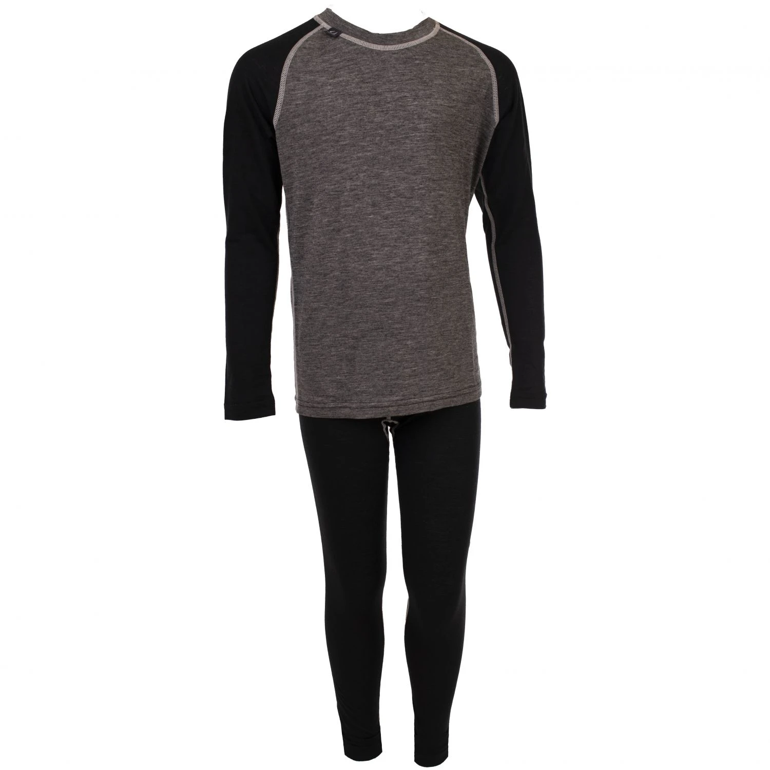 Ulvang Skare, Skiundertøj, Børn, Sort/grå 4 Ulvang Skare, Skiundertøj, Børn, Sort/grå - Billede 2