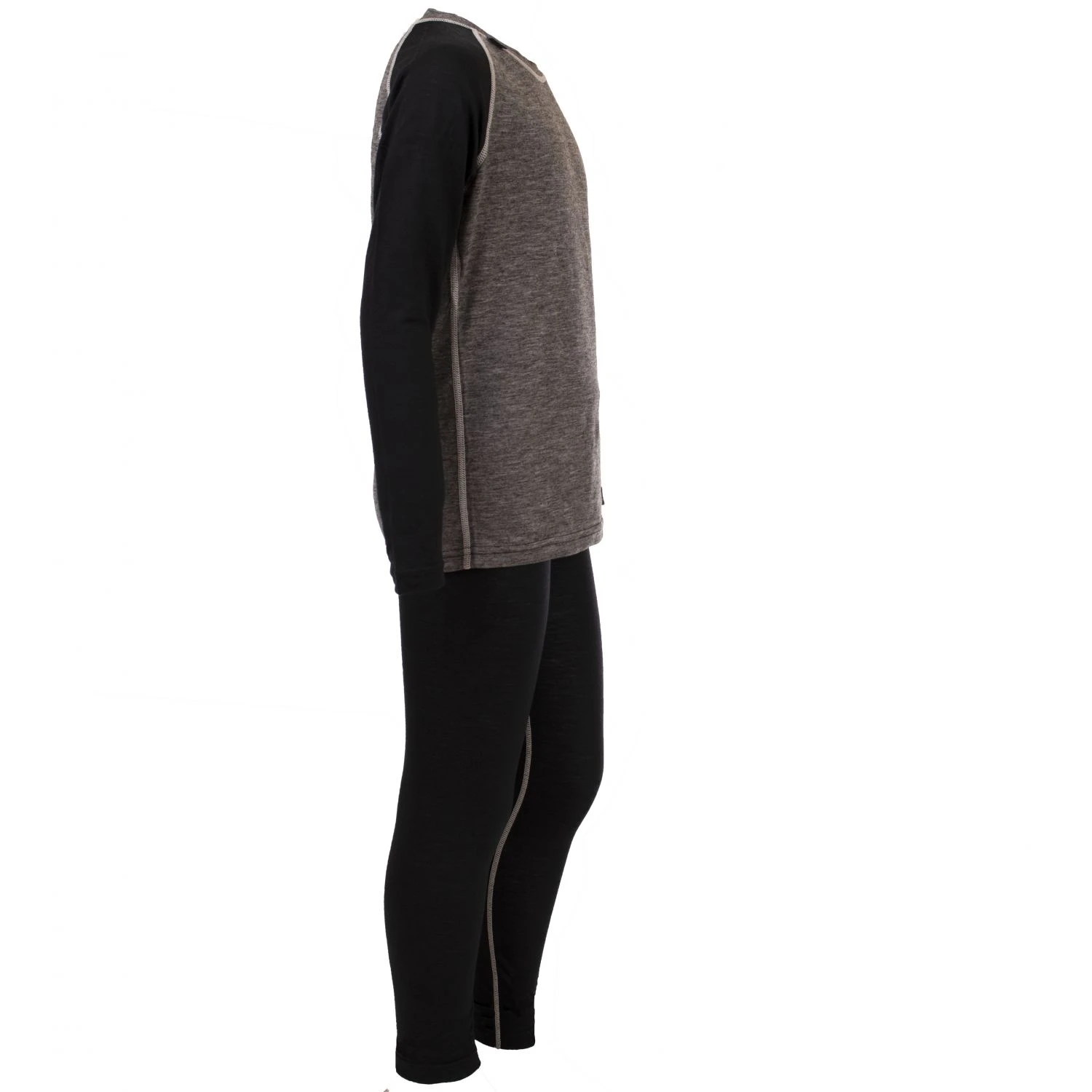 Ulvang Skare, Skiundertøj, Børn, Sort/grå 5 Ulvang Skare, Skiundertøj, Børn, Sort/grå - Billede 3